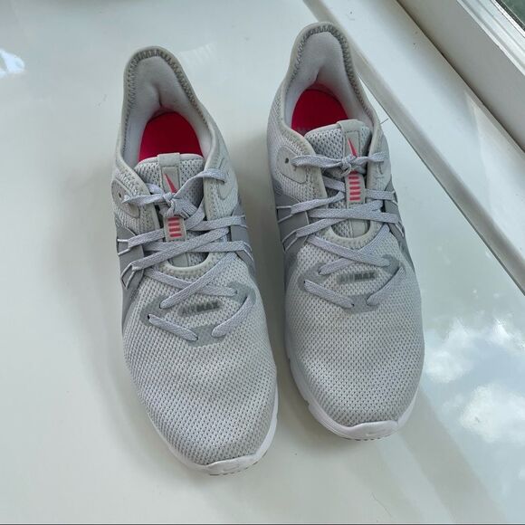Nike Womens Air Max Sequent 3 Running Shoes Grey/Pink‎ 908993-012 size 6.5 - Picture 2 of 10